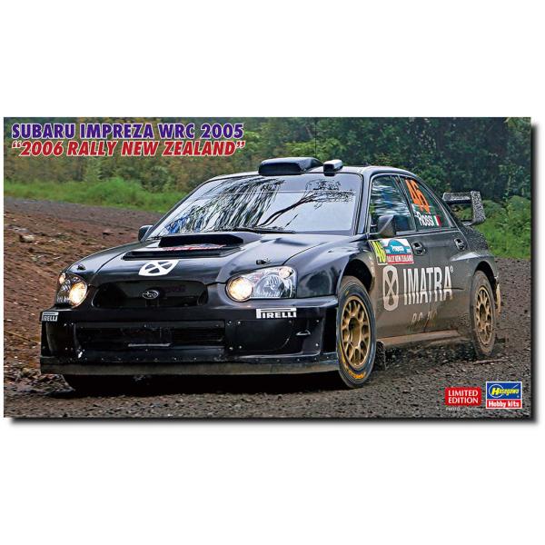 ハセガワ 1/24 スバル インプレッサ WRC 2005 2006 ラリー ニュージーランド 20...