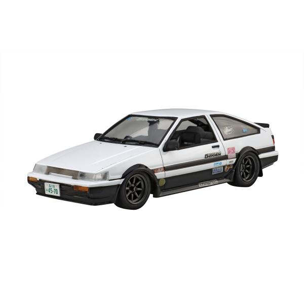 フジミ模型 1/24 峠シリーズNo.1 トヨタ ハチロクレビン AE86 峠-1