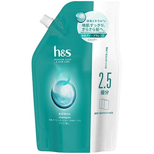 h&amp;s(エイチアンドエス) リフレッシュ シャンプー詰め替え 超特大サイズ 800mL