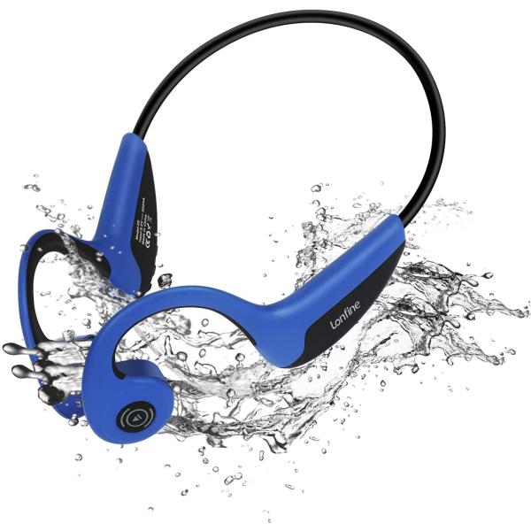 LonFine 骨伝導イヤホンBluetooth ワイヤレスヘッドフォン スポーツ IPX5防水 1...