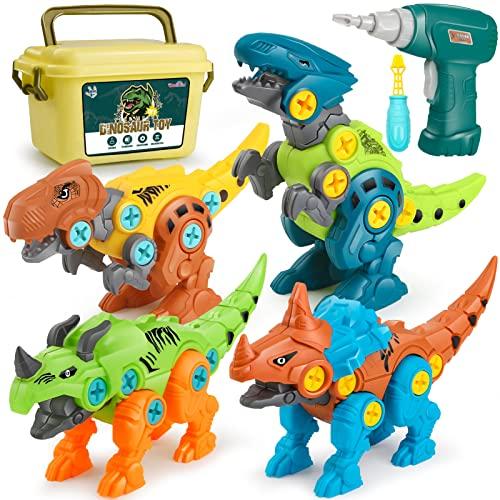 組み立て おもちゃ 恐竜 おもちゃ 2 3 4 5 6 歳 男の子 女の子 子供 人気 工具 ランキ...