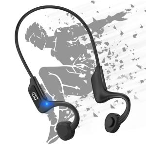LED骨伝導イヤホン bluetooth こつで...の商品画像