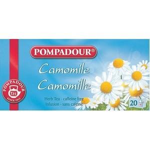 ポンパドール カモミールフラワー 20ティーバッグ4個セット〔代引不可
