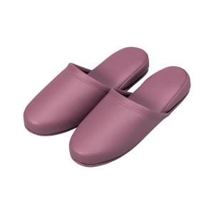 オーミケンシ 高周波レザースリッパ 10足組 5701-10 ブルー 10足