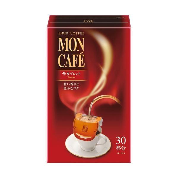 （まとめ）片岡物産 モンカフェ ドリップコーヒーモカブレンド 8g 1セット（60袋：30袋×2箱）...