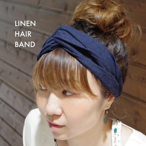 ヘアバンド　ターバン　08mab　ゼロハチマブ　フロントねじりヘアバンド