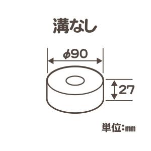 テンショナープーリー 溝無し φ90mm・リー...の詳細画像1