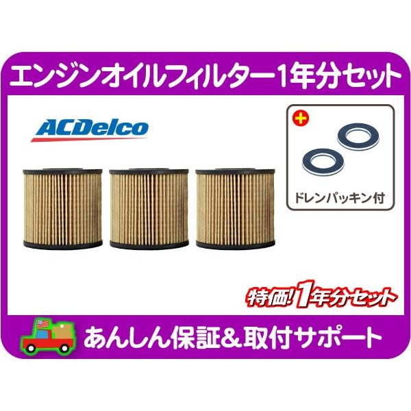 エンジン オイル フィルター エレメント 1年分 ドレン パッキン ガスケット 付・シエナ 11 1...