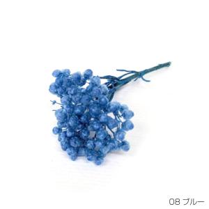 即日出荷 プリザーブドフラワー 花材 50g ブルー ギフト 花 贈り物 誕生日 お祝い プリザ パステル ライスフラワー｜wraf