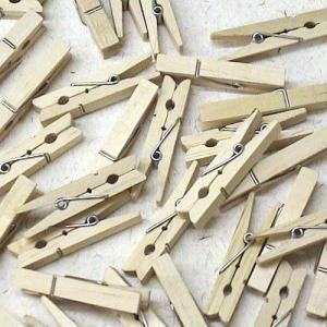 ウッドクリップ ミニサイズ Ｓ 50個パック