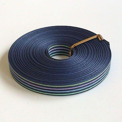 紙バンド手芸用ホビーテープ　10m巻　レインボー