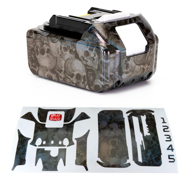 ラップグレード バッテリーカスタムラップ マキタ（Makita) 18v BL1860B, BL18...