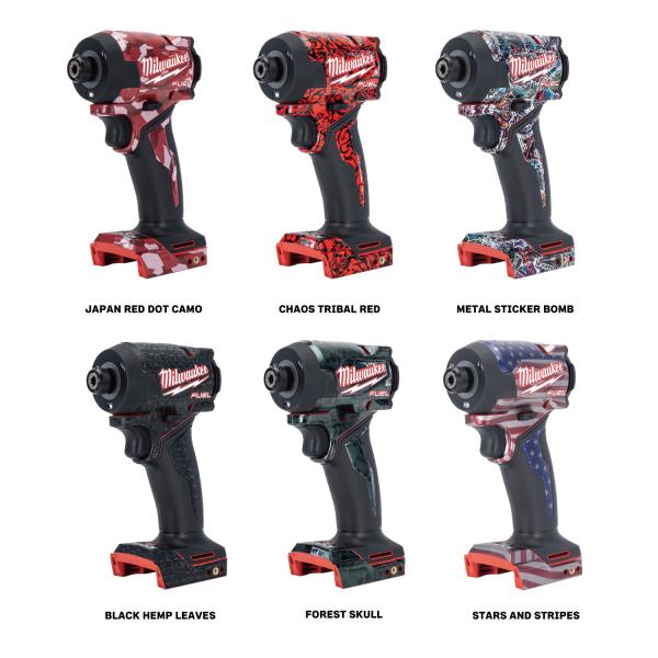 ミルウォーキー M18 FUEL インパクトドライバー FID3用 ラップグレード カスタムラップ