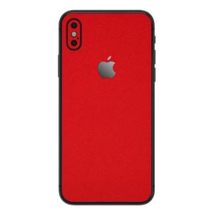 iPhoneX / XS / XS Max / XR スキンシール 背面 シール ケース 保護 フィルム wraplus レッド 赤｜wraplus