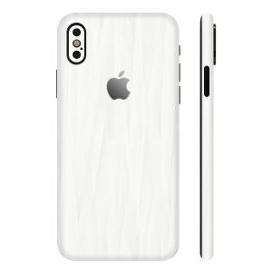 iPhoneX / XS / XS Max / XR スキンシール 全面 背面 側面 シール ケース 薄い wraplus ホワイトアブストラクト