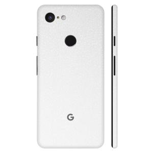 Pixel3 / Pixel3 XL / Pixel3a スキンシール 全面 背面 側面 シール ケース wraplus 選べる31色 ホワイトレザー