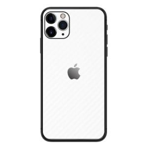 iPhone11/11 Pro/11 Pro Max スキンシール 背面 シール ケース 保護 フィルム wraplus ホワイトカーボンの商品画像