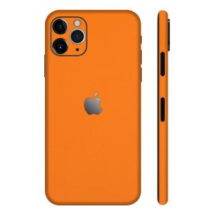 iPhone11 / 11 Pro / 11 Pro Max スキンシール 全面 背面 側面 シール ケース 薄い wraplus オレンジの商品画像