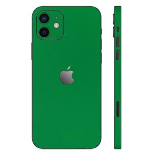 iPhone12 / 12 Pro / 12 mini / 12 Pro Max スキンシール 背面 側面 カバー ケース wraplus グリーン 緑｜wraplus