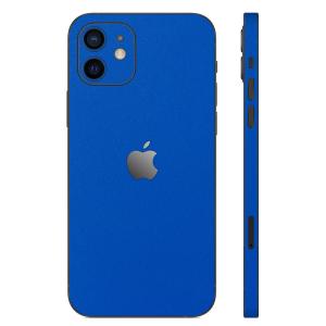 iPhone12 / 12 Pro / 12 mini / 12 Pro Max スキンシール 背面 側面 カバー ケース wraplus ブルー 青