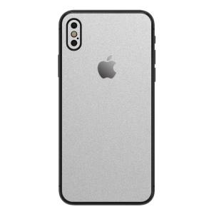 iPhoneX / XS / XS Max / XR スキンシール 背面 シール ケース 保護 フィルム wraplus シルバー