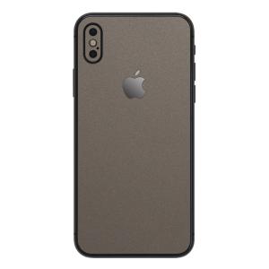 iPhoneX / XS / XS Max / XR スキンシール 背面 シール ケース 保護 フィルム wraplus スペースグレイ