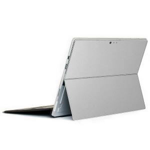 Surface Go3 / Go2 / Go スキンシール ケース カバー 保護 フィルム 背面 wraplus 選べる34色 シルバー