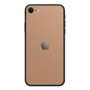 iPhoneSE 第2世代 第3世代 スキンシール 背面 シール ケース 保護 フィルム wraplus ゴールド｜wraplus