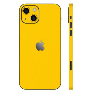 iPhone13 / 13 Pro / 13 mini / 13 Pro Max スキンシール 背面 側面 カバー ケース wraplus イエロー 黄色
