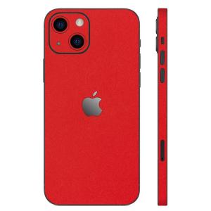 iPhone13 / 13 Pro / 13 mini / 13 Pro Max スキンシール 背面 側面 カバー ケース wraplus レッド 赤｜wraplus