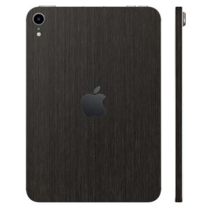 iPad mini6 第6世代 スキンシール ケース カバー フィルム 背面 wraplus ブラックブラッシュメタル