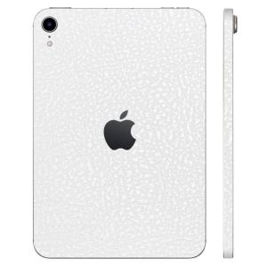 iPad mini6 第6世代 スキンシール ケース カバー フィルム 背面 wraplus ホワイトレザー