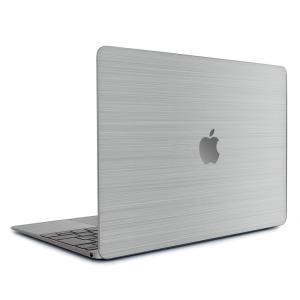 MacBook Pro 14インチ スキンシール ケース カバー フィルム M3 M2 M1 2023 2021 対応 wraplus シルバーブラッシュメタルの商品画像