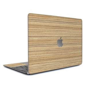 MacBook Air 15インチ スキンシール ケース カバー フィルム 新型 2024 2023 対応 wraplus ゼブラウッド1｜wraplus