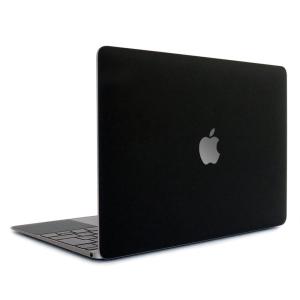 MacBook Air 11インチ スキンシール ケース カバー ステッカー フィルム wraplus 選べる34色 ブラック 黒