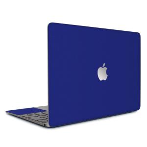 MacBook Air 11インチ スキンシール ケース カバー ステッカー フィルム wraplus 選べる34色 ブルー 青