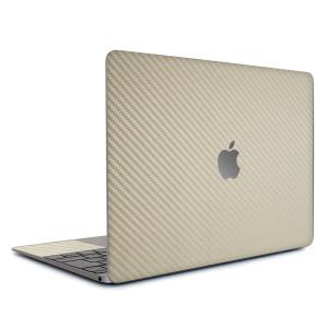 MacBook Air 11インチ スキンシール ケース カバー ステッカー フィルム wraplus 選べる34色 ゴールドカーボンの商品画像