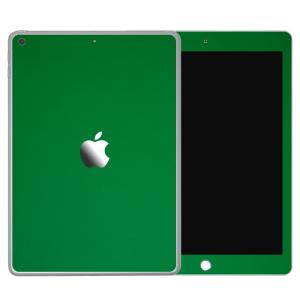 iPad 第9世代 第8世代 第7世代 第6世代 第5世代 スキンシール ケース カバー フィルム 背面 wraplus 選べる34色 グリーン 緑｜wraplus