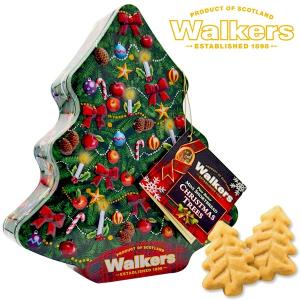 クリスマスお菓子 三菱食品 ウォーカー  クリスマスツリー缶  #1425 225g