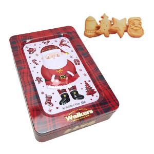 クリスマスお菓子 三菱食品 ウォーカー サンタクロース フェスティブ缶 #1514 250g