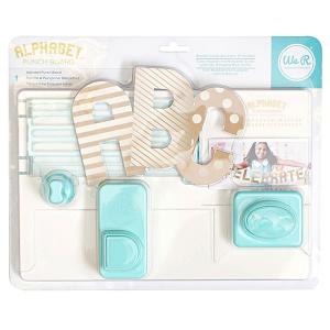 クラフトパンチ American Crafts アメリカンクラフト WRMK-660889 アルファベットパンチボード