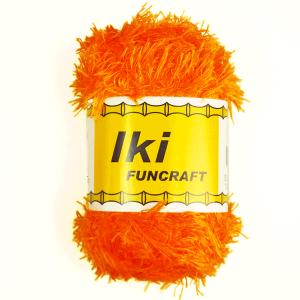 ハワイアンリボンレイ  Iki FUNCRAFT ヤーン Orange  ハワイアンリボンレイ に