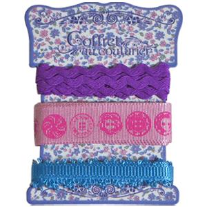 売り切りセール コフレ ドュ クチュリエ ミックスリボンセット CTR-RBN1-BL  ブルー