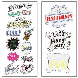 ステッカー Mark's マークス デコレーション パーツ ワード デコラ フレンド  DCP-DPT01-C