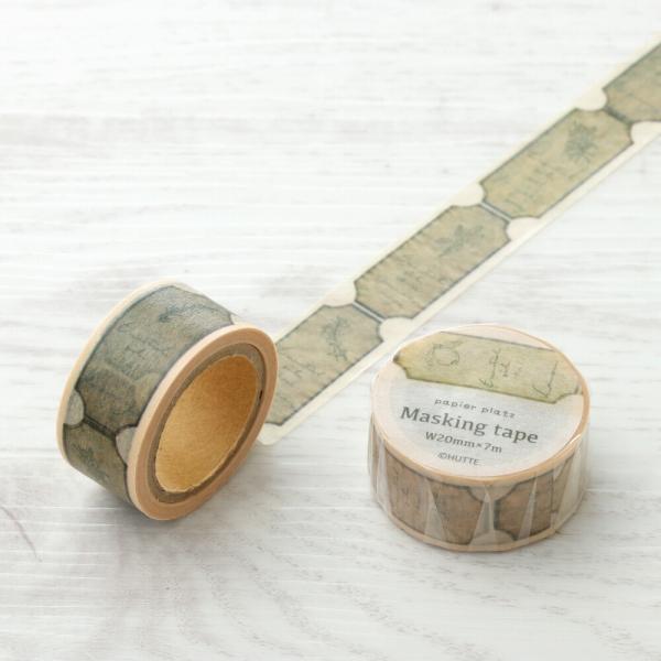 マスキングテープ PAPIER PLATZ パピアプラッツ クレス HUTTE. Masking t...
