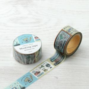 マスキングテープ PAPIER PLATZ パピアプラッツ クレス eric Masking tapes Memories 20mm×7m 37-837｜シモジマラッピング倶楽部 Yahoo!店