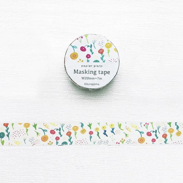 マスキングテープ PAPIER PLATZ パピアプラッツ クレス kurogoma. Maskin...