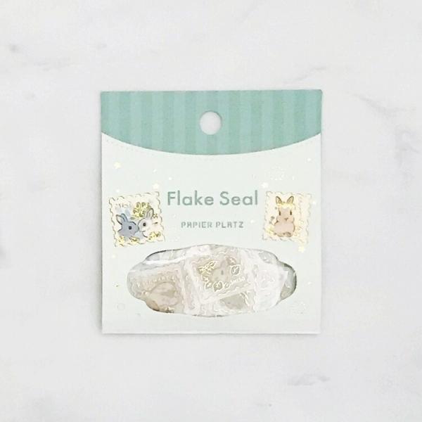 フレークシール PAPIER PLATZ パピアプラッツ クレス 森山標子 Flake Seal う...