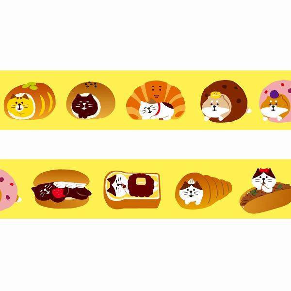 マスキングテープ PAPIER PLATZ パピアプラッツ concombre コンコンブル やまね...