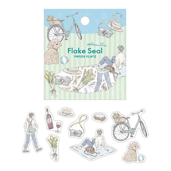 フレークシール PAPIER PLATZ パピアプラッツ 酒井真織 SUNDAY MORNING 5...